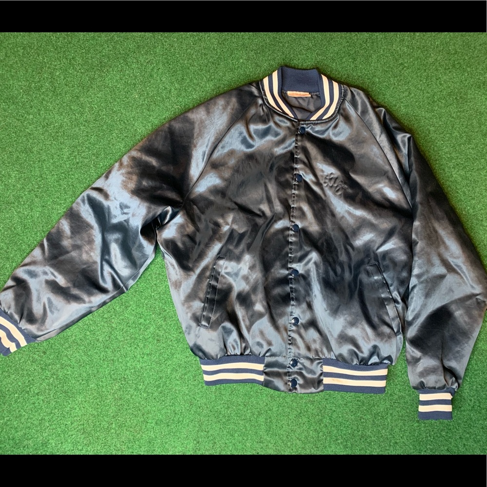 Vtg. Satin Elgin Westside McDonalds Bomber jacket